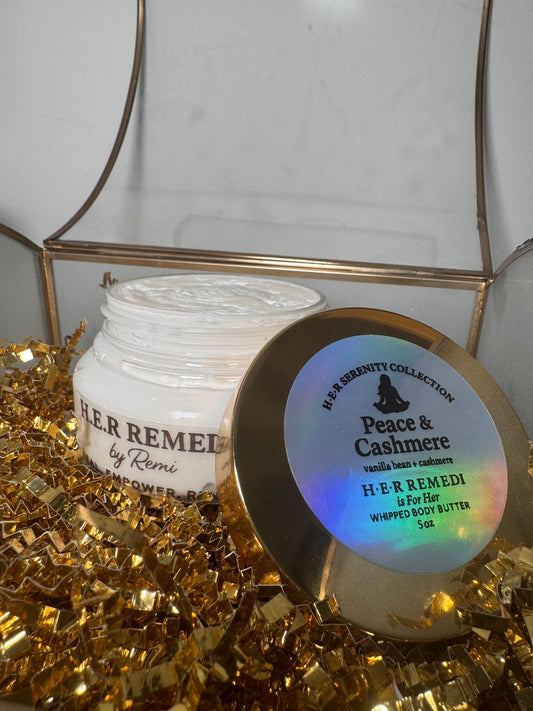 Peace & Cashmere – 5 oz Whipped Body Butter