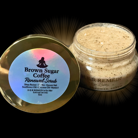Brown Sugar Coffee Renewal Scrub – 5oz